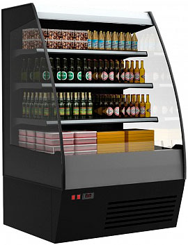 Холодильный стеллаж Carboma F 16-08 VM 1,3-2 0020 (1600/875 ВХСп-1,3 стеклопакет)