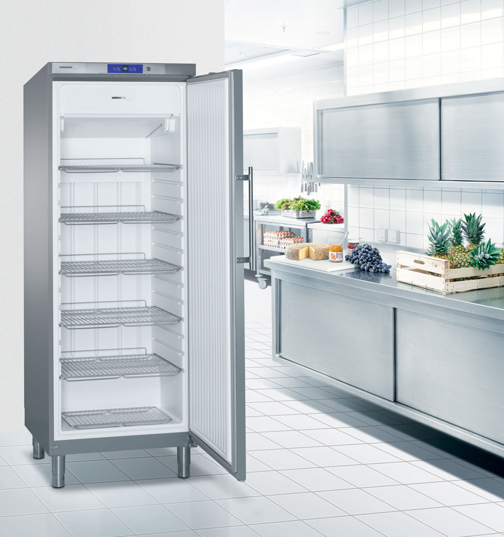 холодильник с полками в морозилке