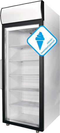 Морозильный шкаф с прозрачной дверцей Polair DB105-S
