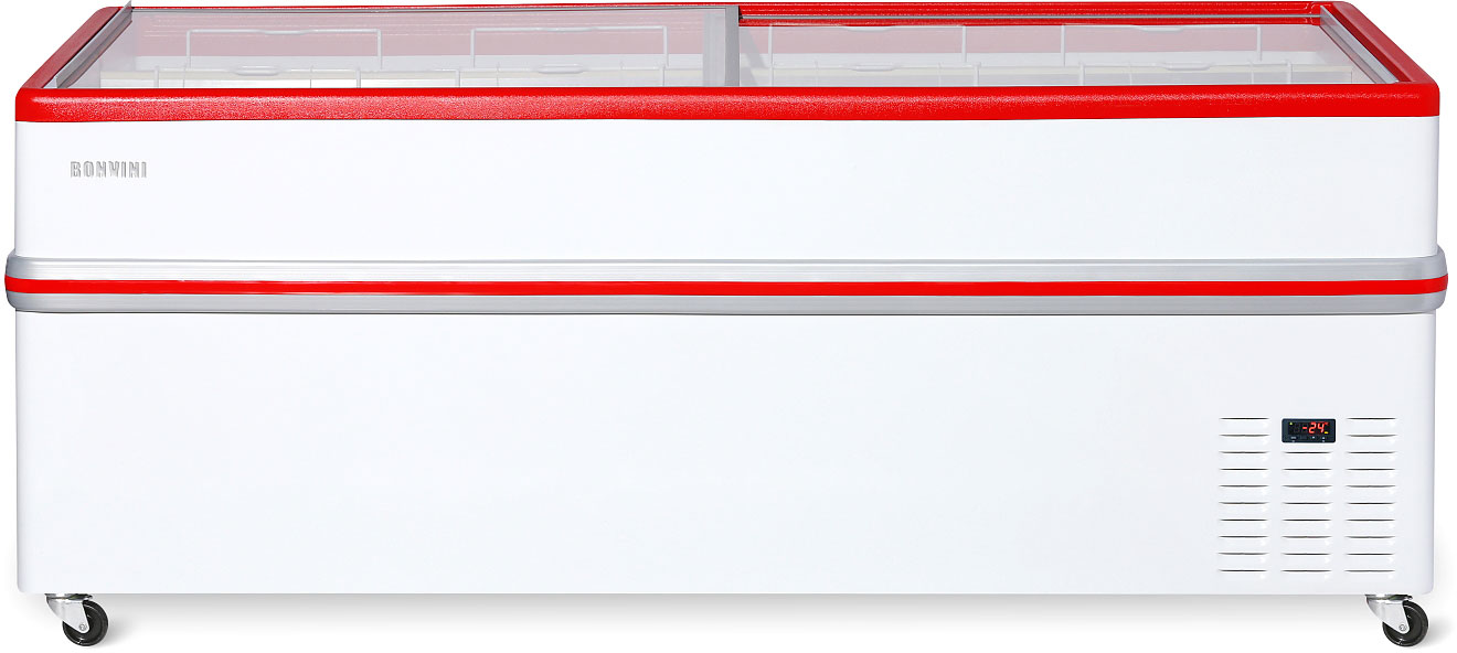 Универсальная ларь-бонета Снеж Bonvini BF 2100 L красная