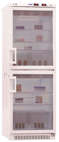 Холодильник фармацевтический Pozis ХФД-280 c тонированными стеклами