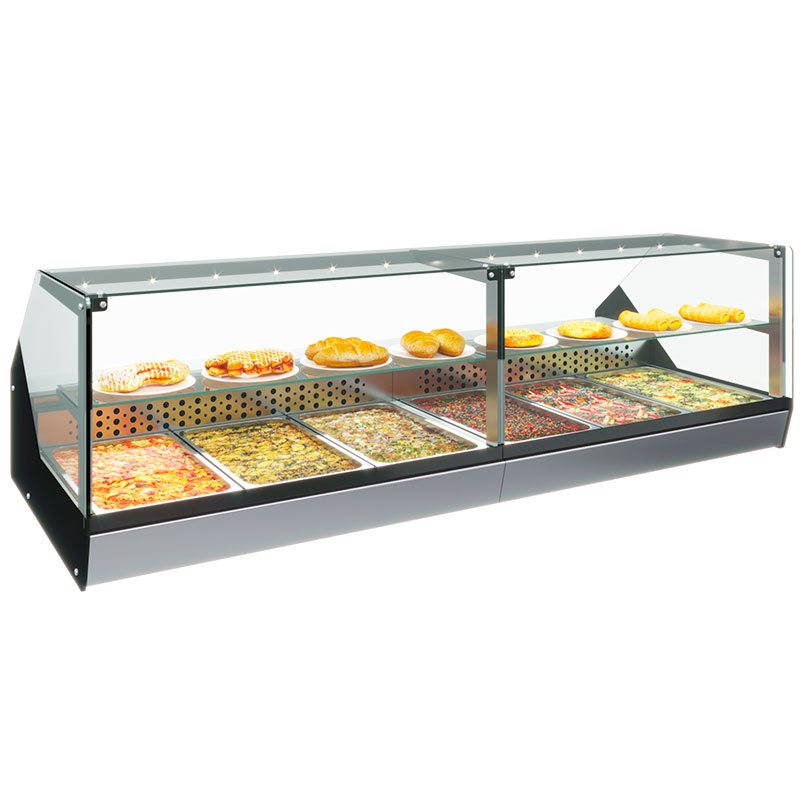 Настольная холодильная витрина Carboma AC87 SV 1,0-11