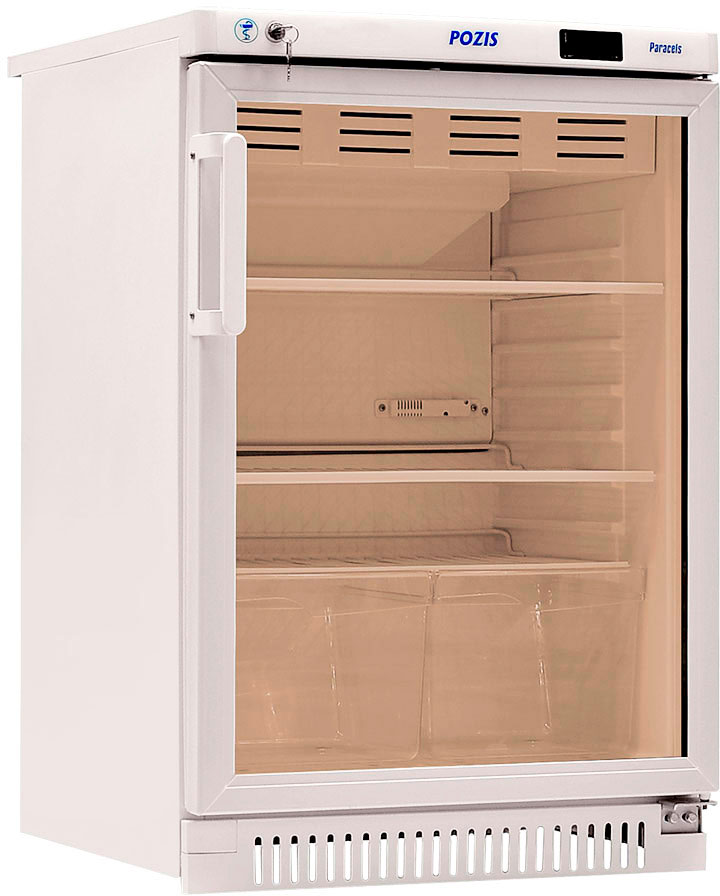 Холодильник фармацевтический Pozis ХФ-140-1 с тонированным стеклом