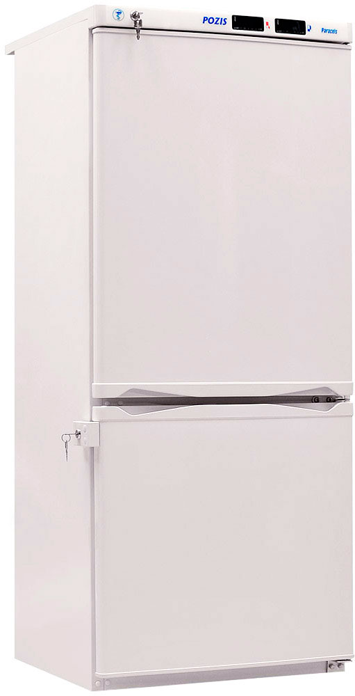 Холодильник комбинированный лабораторный Pozis ХЛ-250 с металлическими дверями