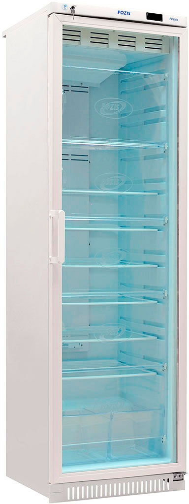 Холодильник фармацевтический Pozis ХФ-400-3 с прозрачным стеклом