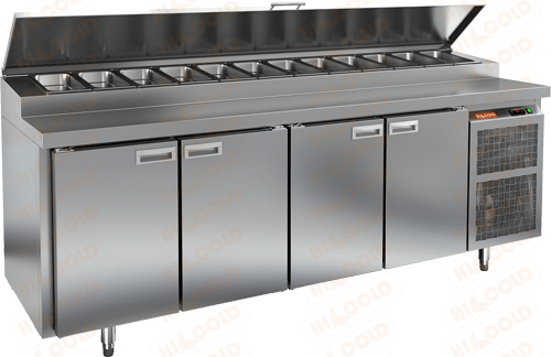 Холодильный стол для пиццы Hicold PZ1-1111/GN