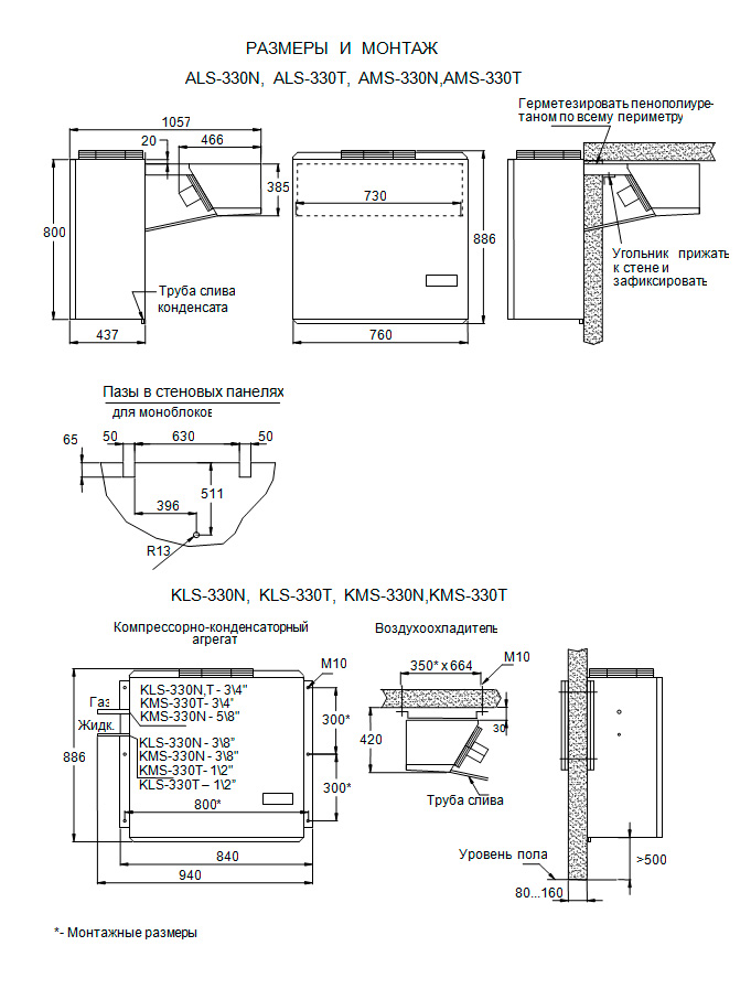 Низкотемпературная сплит-система Ариада KLS 330N
