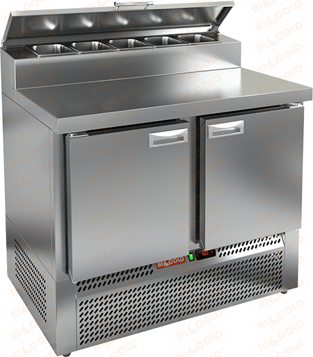 Холодильный стол для пиццы Hicold PZE2-11/GN (1/6H)